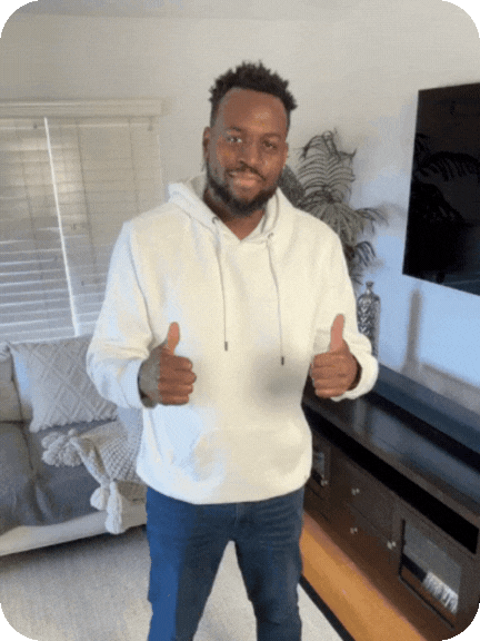 Showing off that Perfect Hoodie in Natural (paired with Athletic Knights)