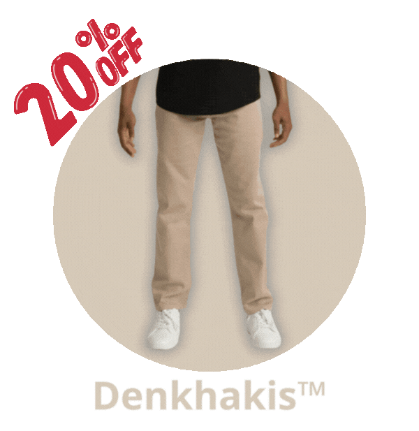 20% OFF Denkhakis