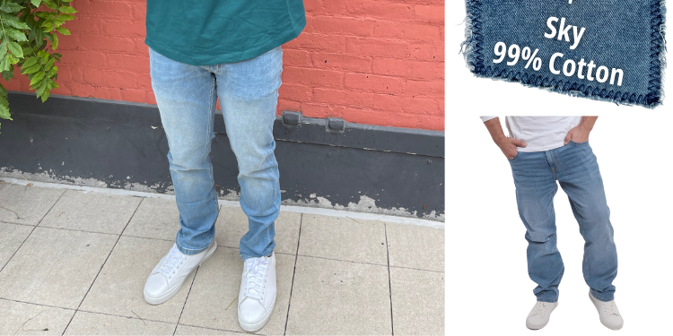 Sky 99% Cotton Jeans