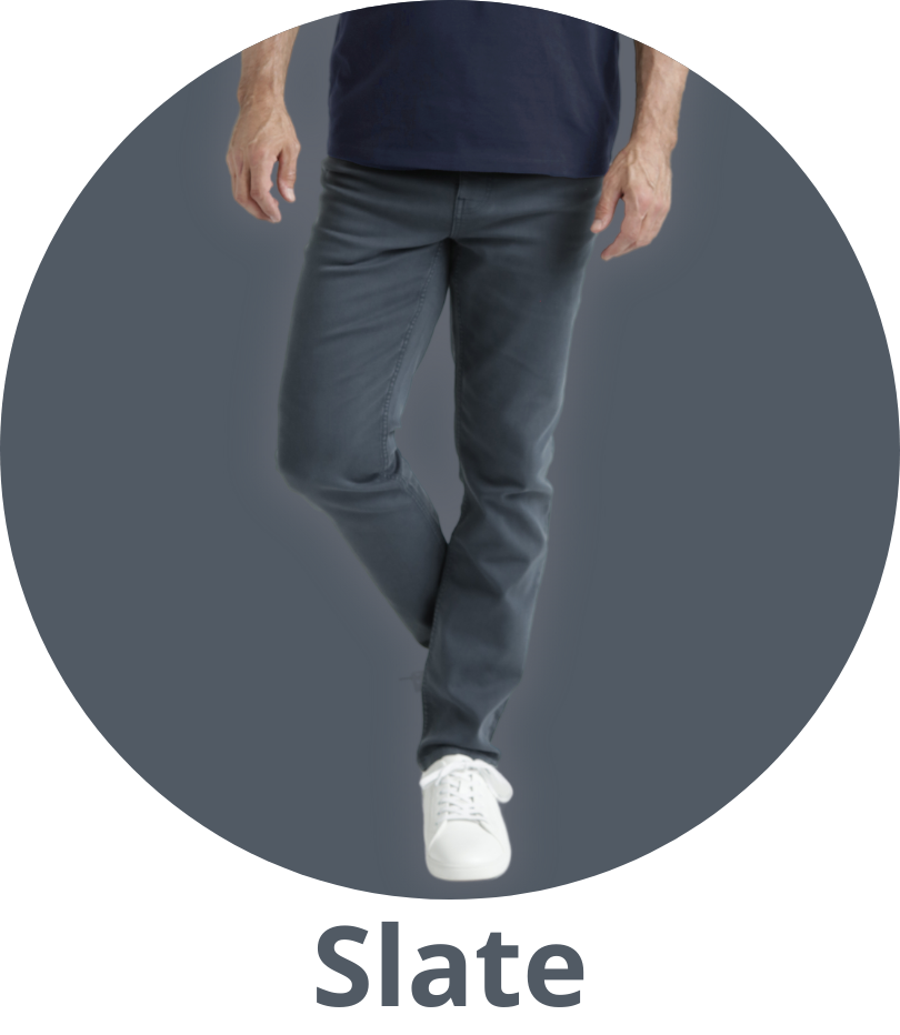 Slim fit Slate Denkhakis™