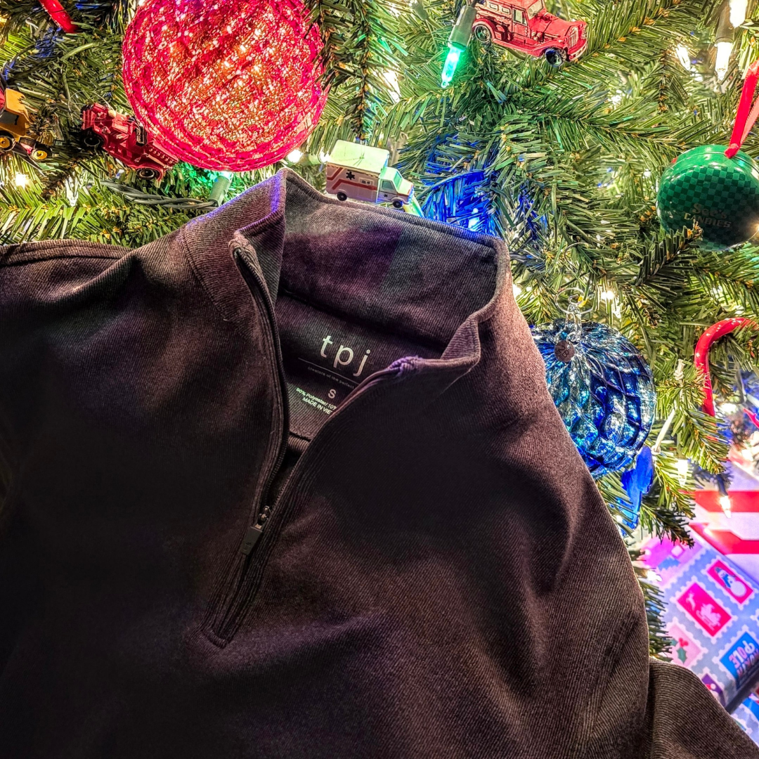 Charcoal Heather Quarter Zip Pullover