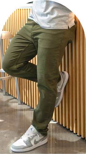 Slim Thick fit Soldier (olive) Denkhakis
