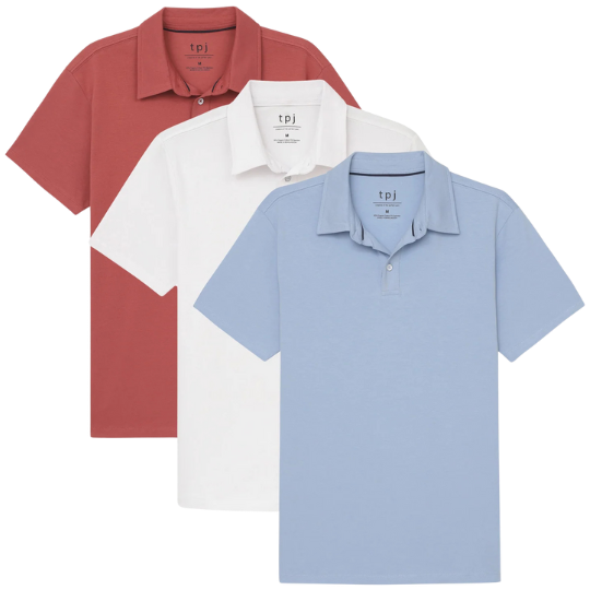 Organic Polo Shirt 3 Pack / Americana
