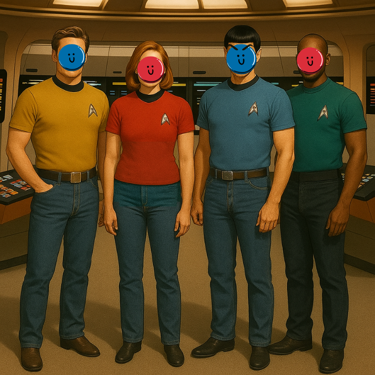 If Starfleet had casual Fridays, they'd wear Athletic Captains FOR sure!