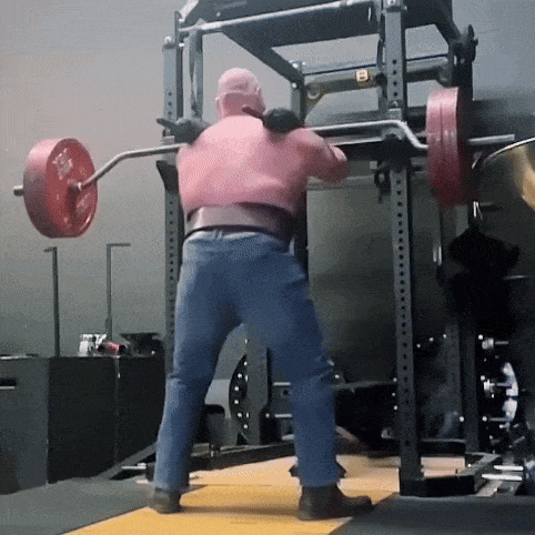 Lifting 500 lbs in TPJs like it's nothing 👀