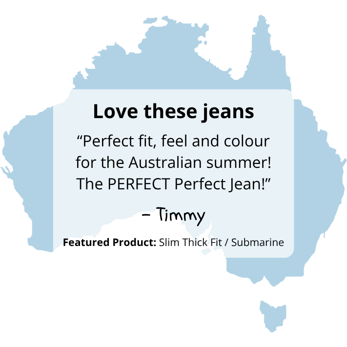 "Perfect fit, feel and colour for the Australian summer!" - Timmy