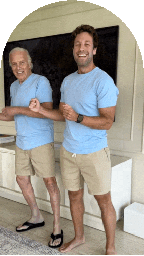 Light Blue crews & Comfort Shorts look Perfect on everyone!