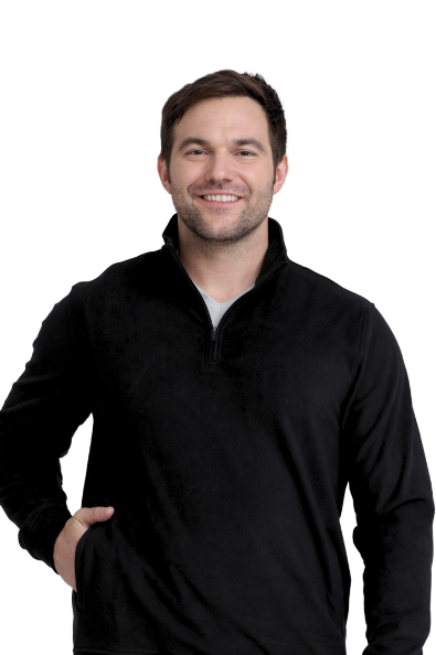 Black Quarter-Zip Pullover