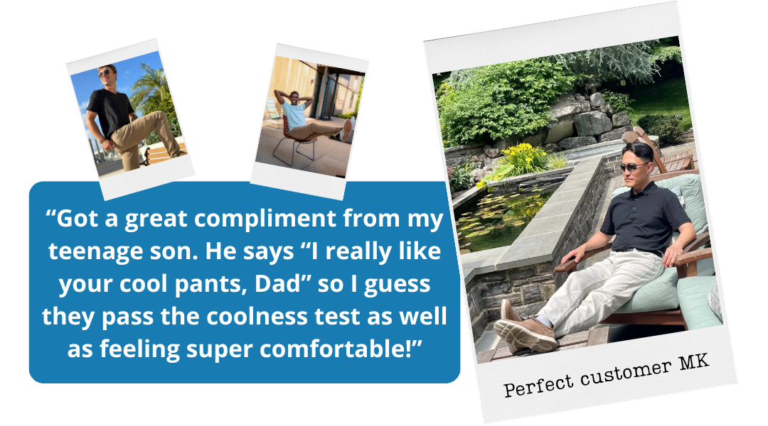 Perfect customer MK kicking back in Slim Thick Smokes