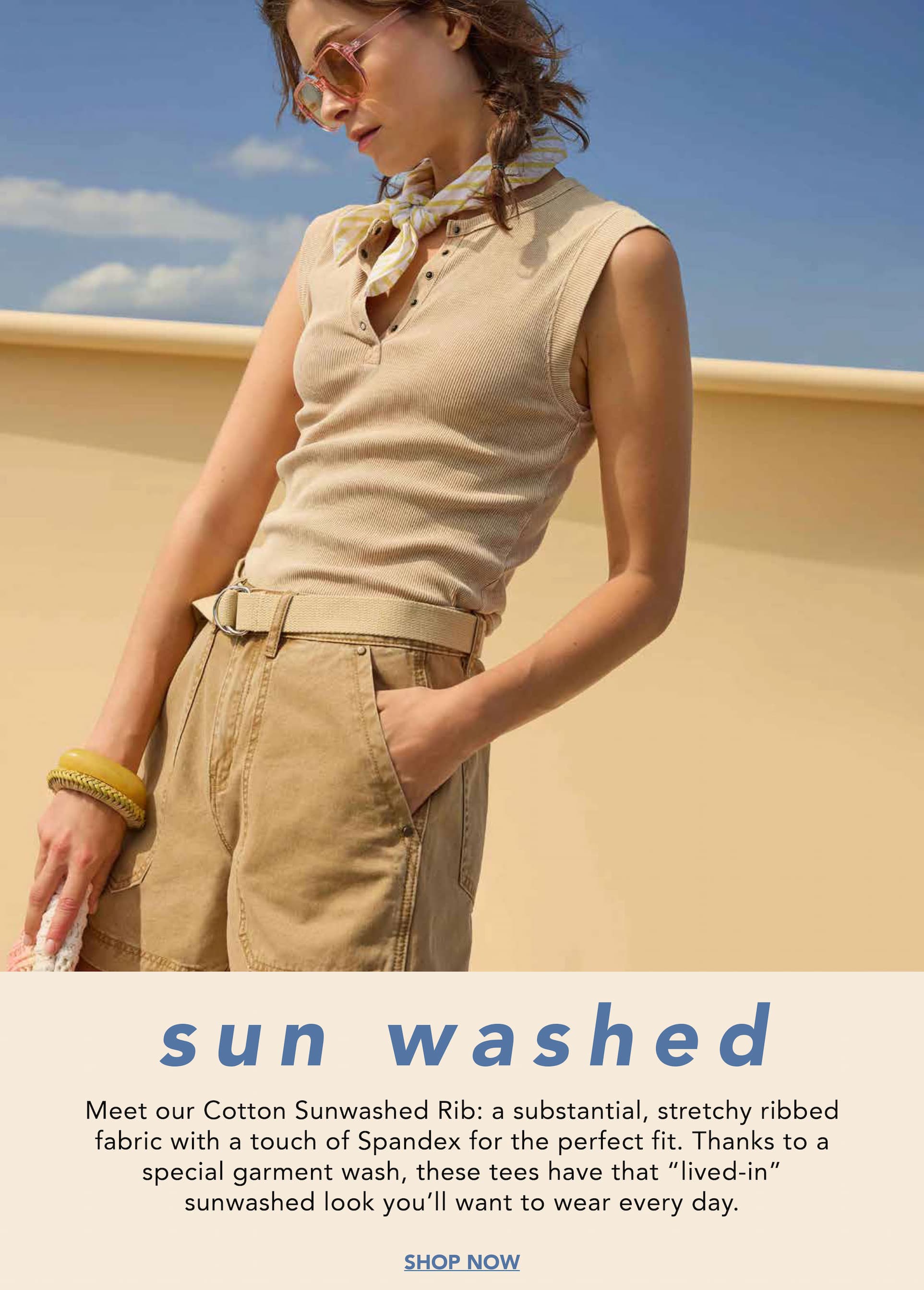 Shop New Sunwashed Rib