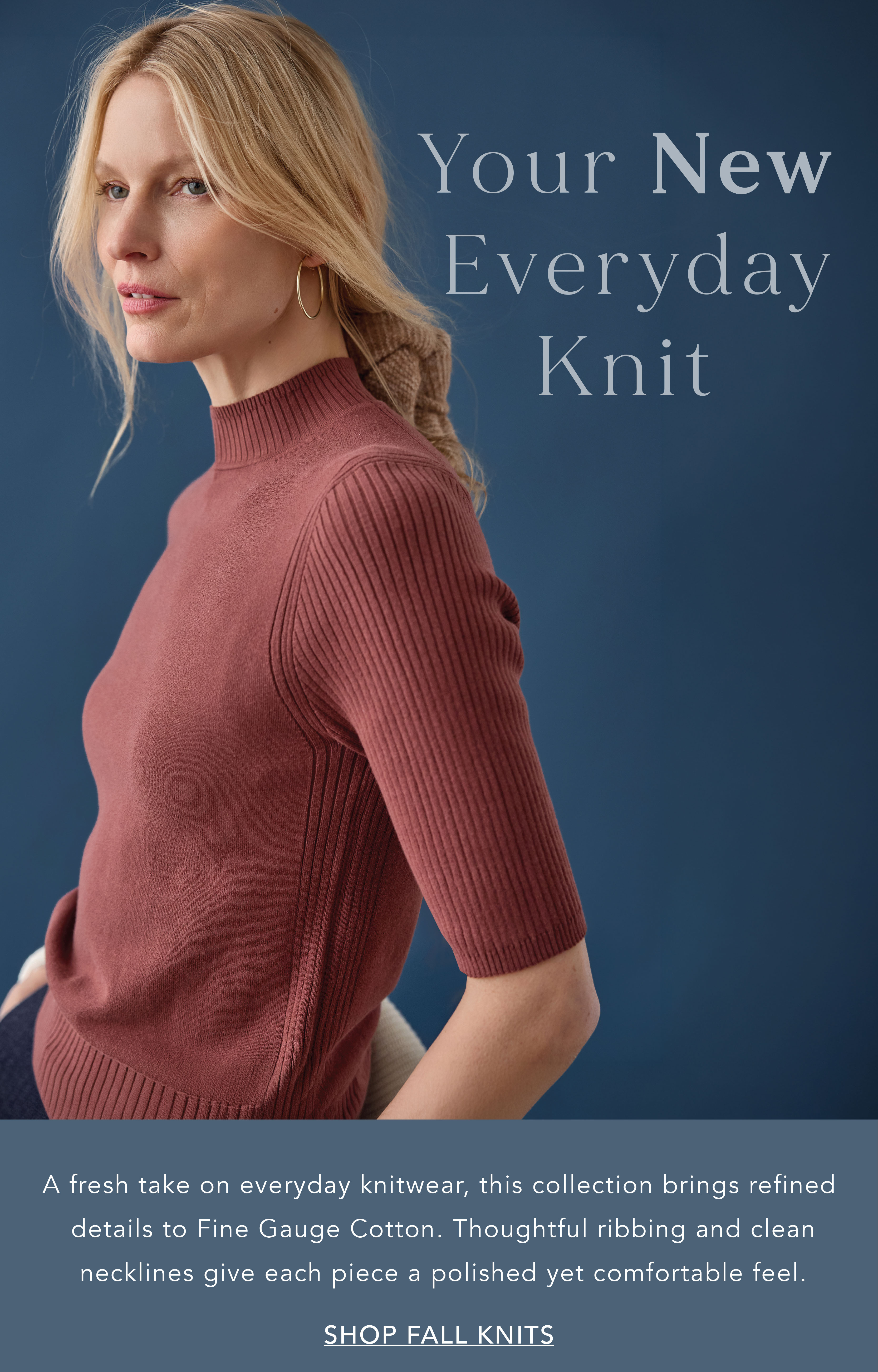 Shop our new Fine Gauge Cotton