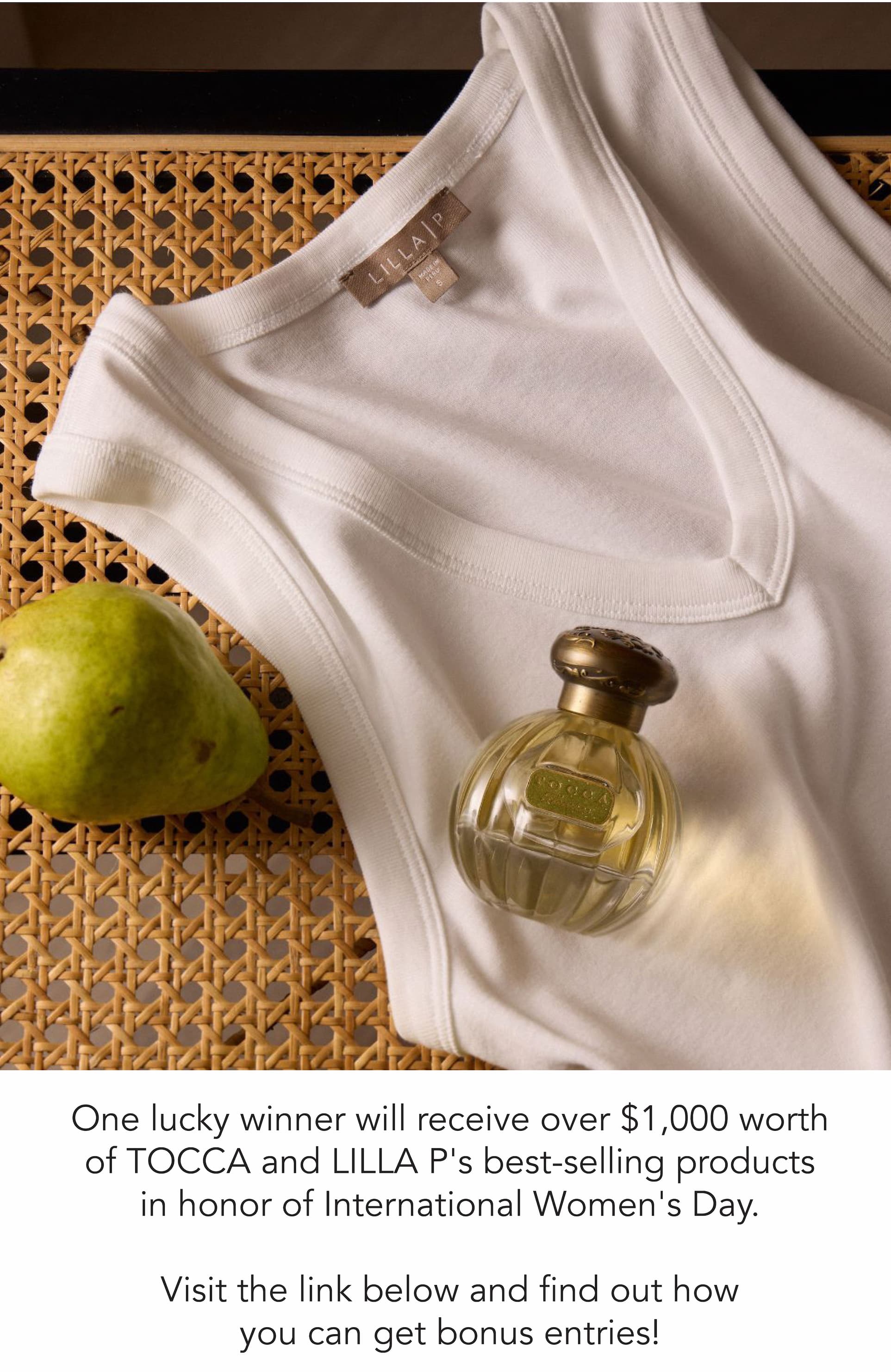 Enter The Lilla P x Tocca Giveaway