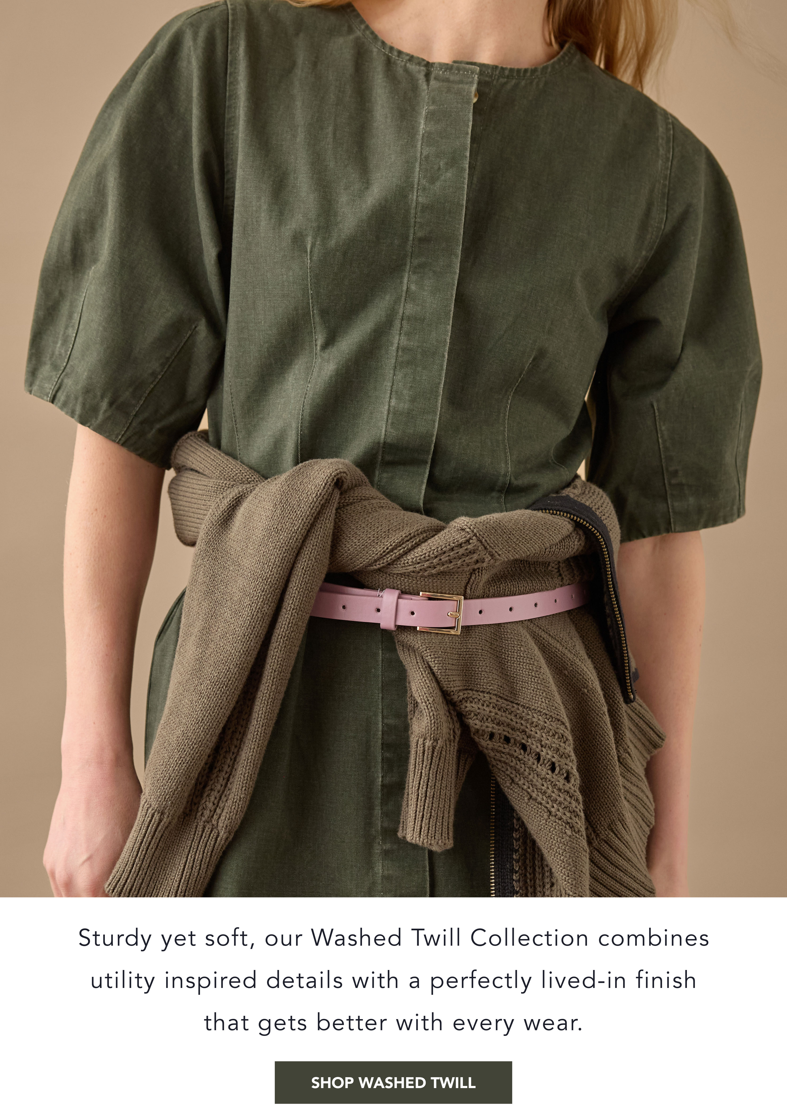 Shop our new Colored Garment Washed Twill Collection