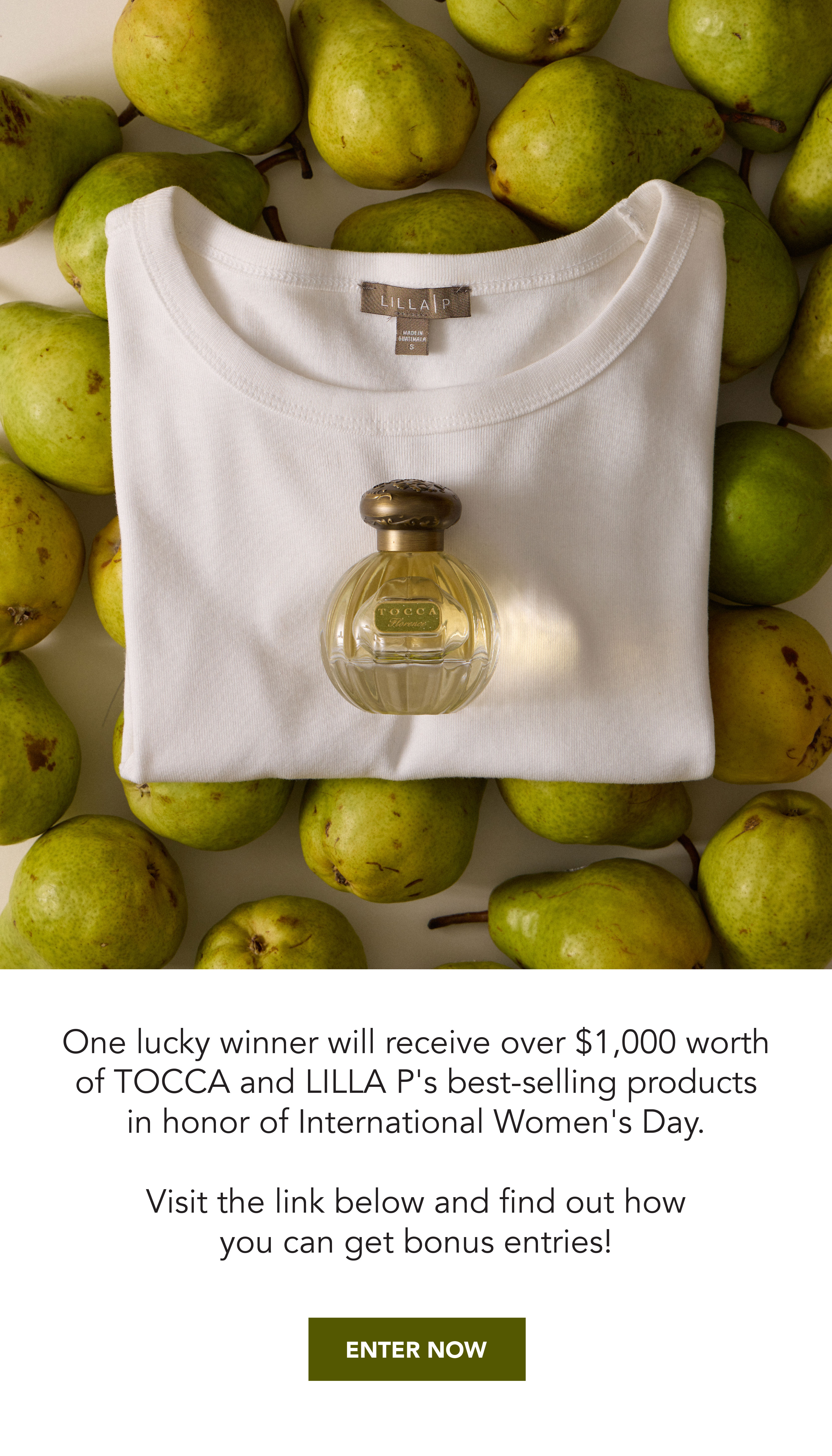 Enter The Lilla P x Tocca Giveaway