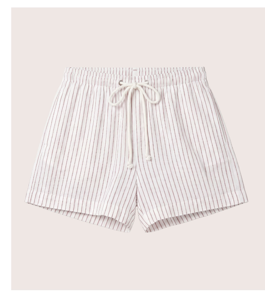 Striped Drawstring Short