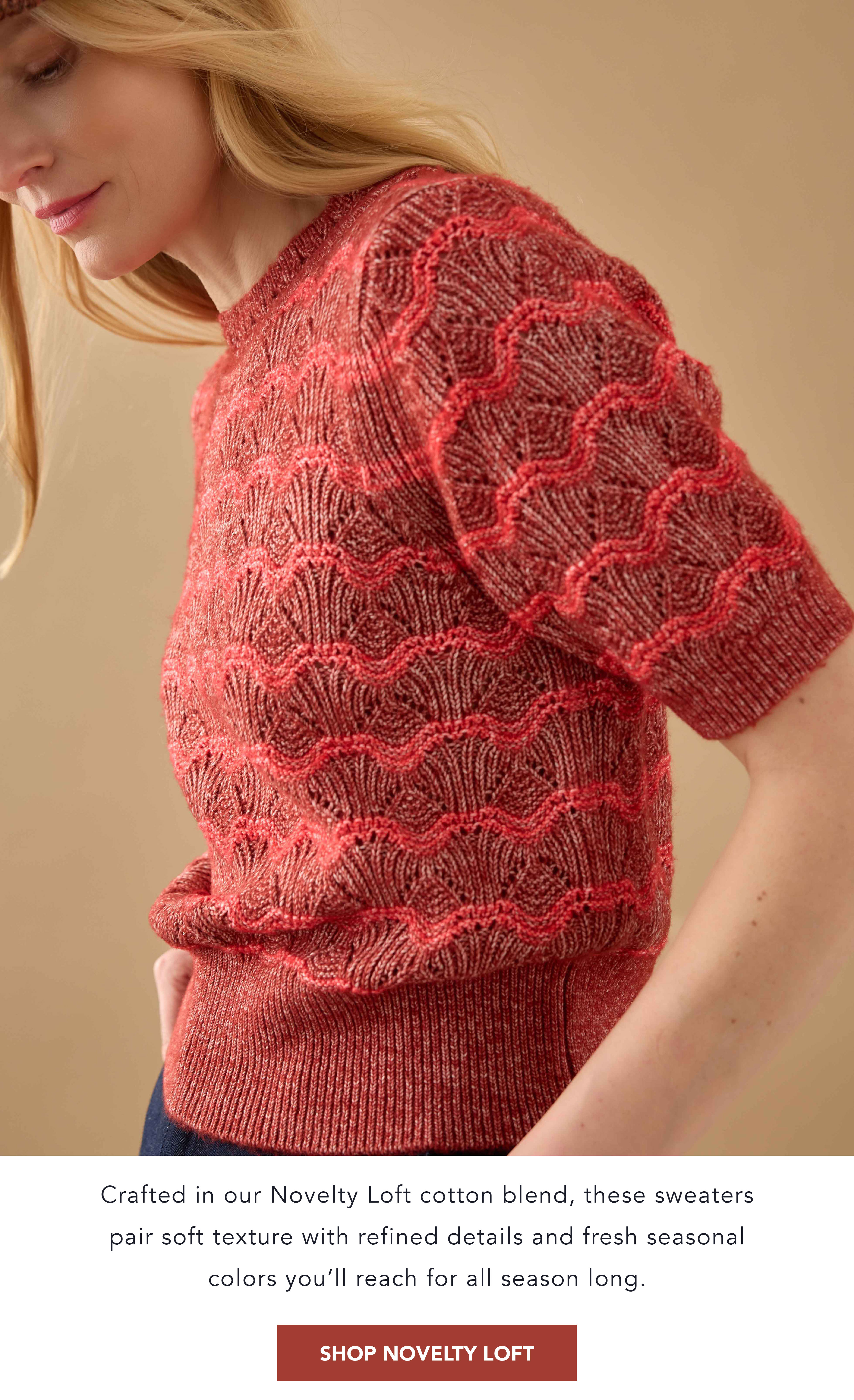 Shop our new novelty loft sweaters