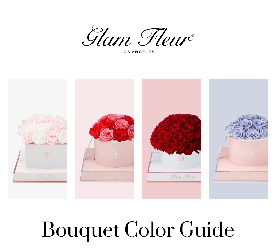 Here's your bouquet color guide Glam Fleur