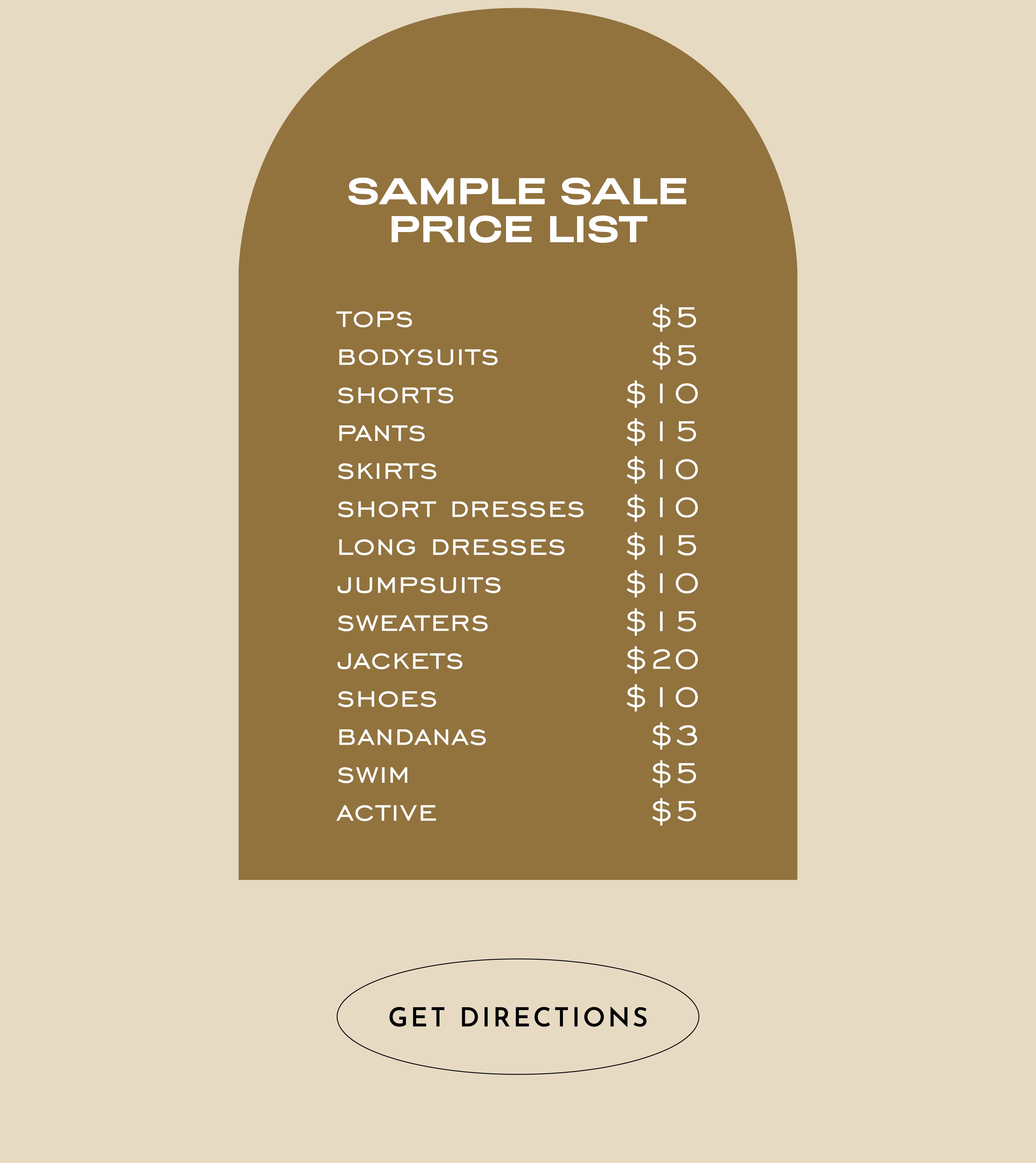 SAMPLE SALE 📍 Los Angeles Whimsy & Row