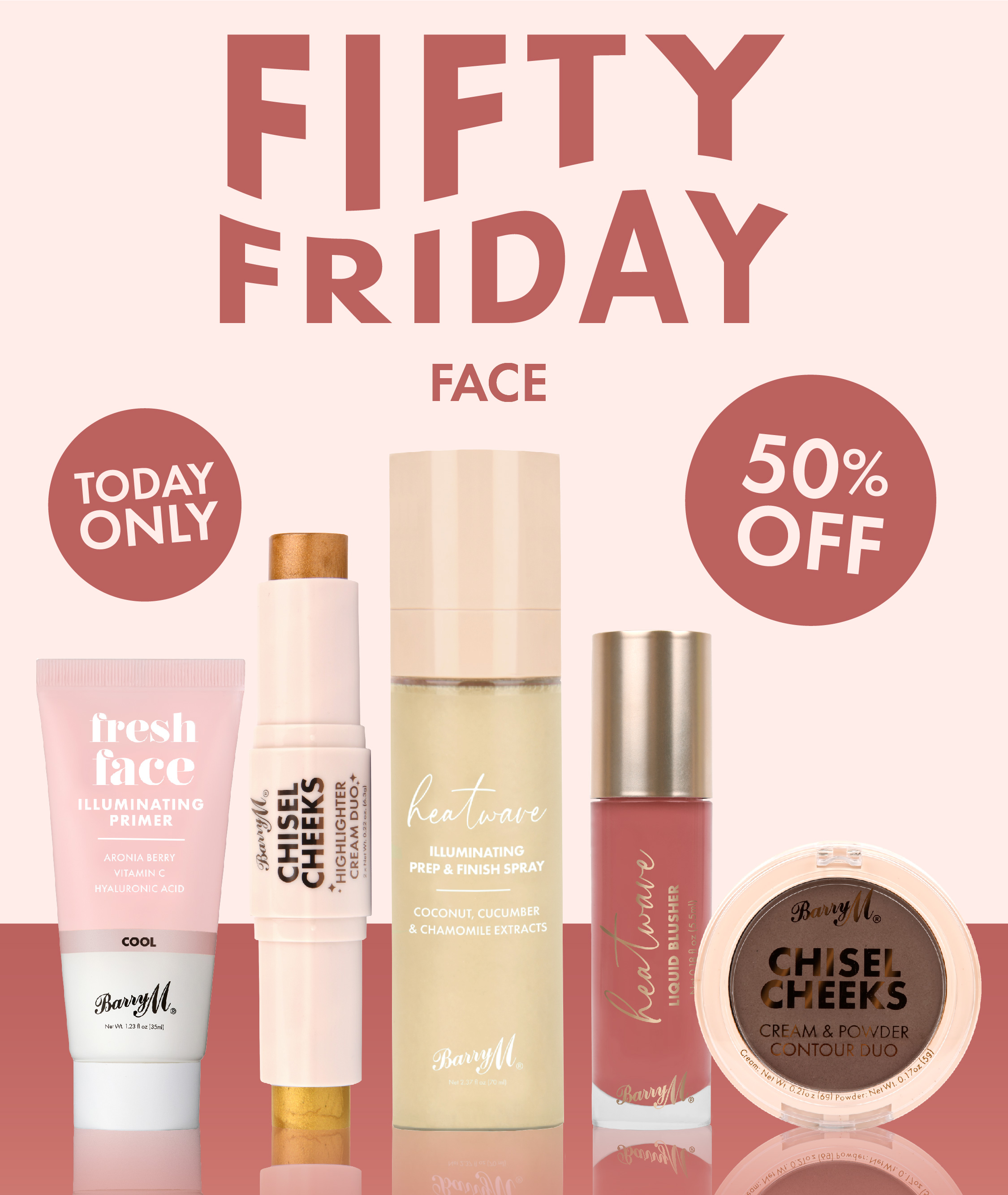 FIFTY FRIDAY - 50% OFF