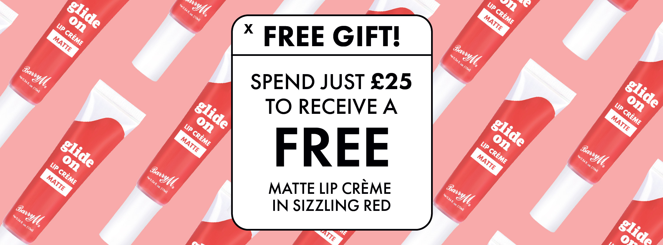 Free Gift When You Spend £25