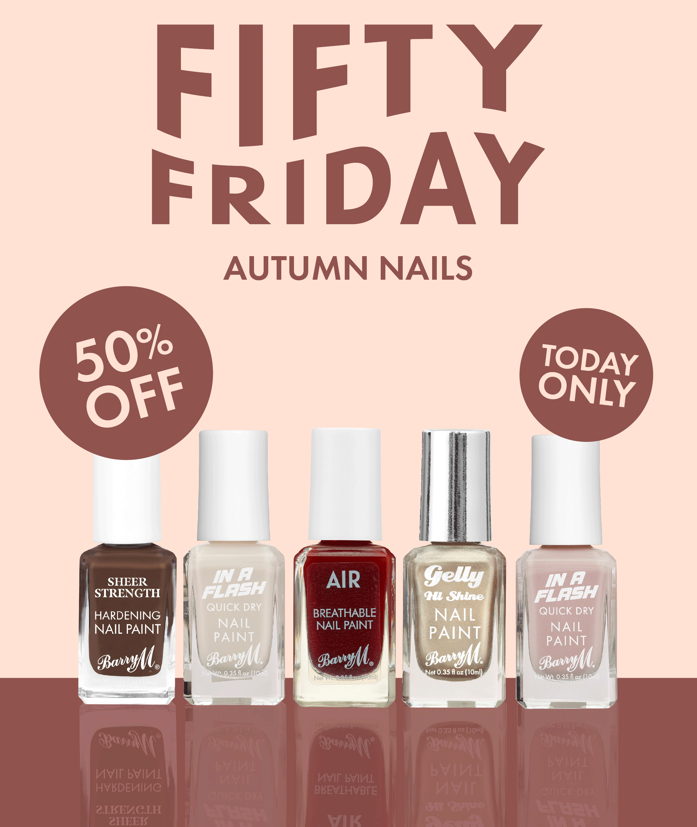 FIFTY FRIDAY - 50% OFF
