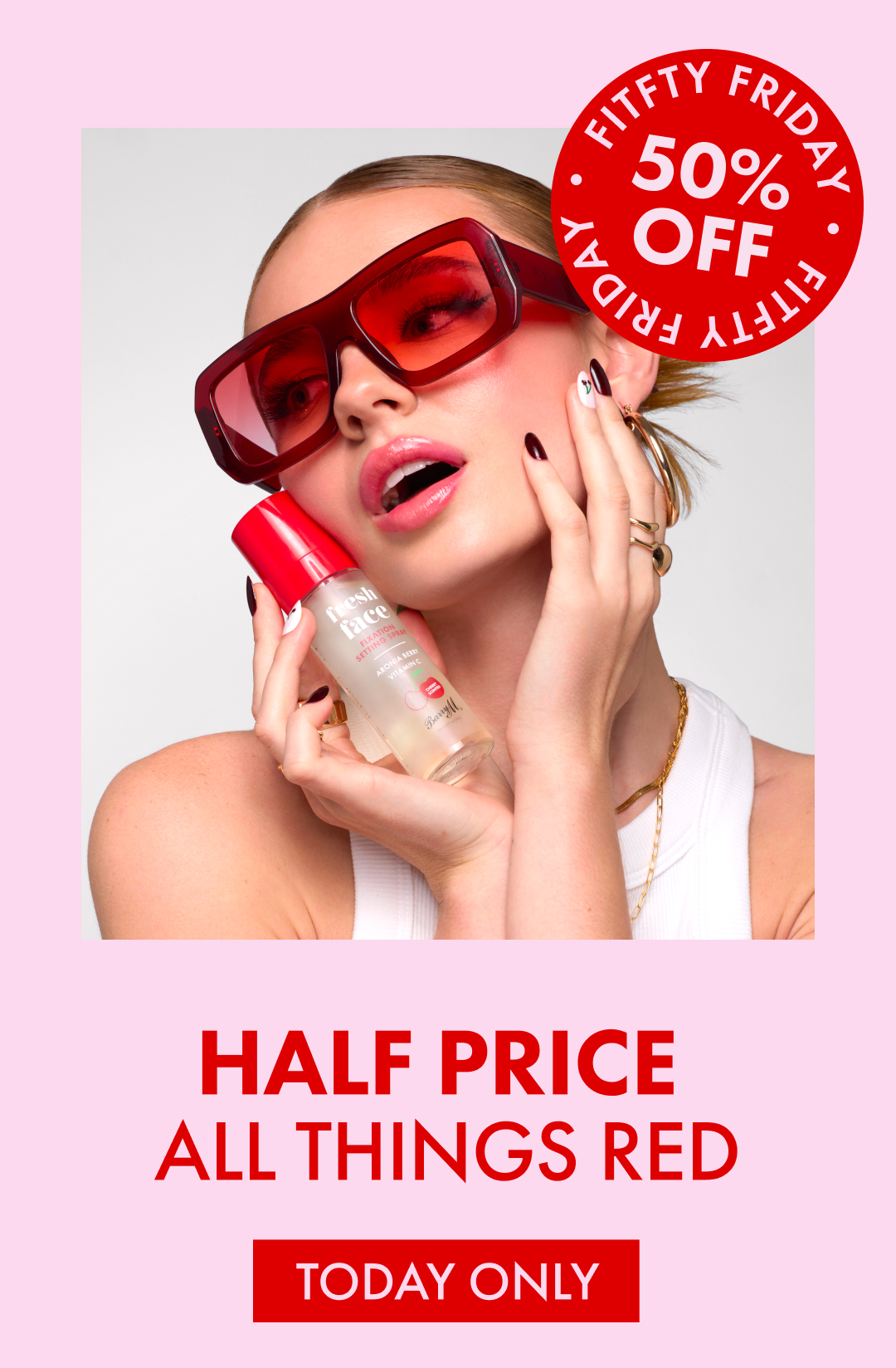 FIFTY FRIDAY - 50% OFF