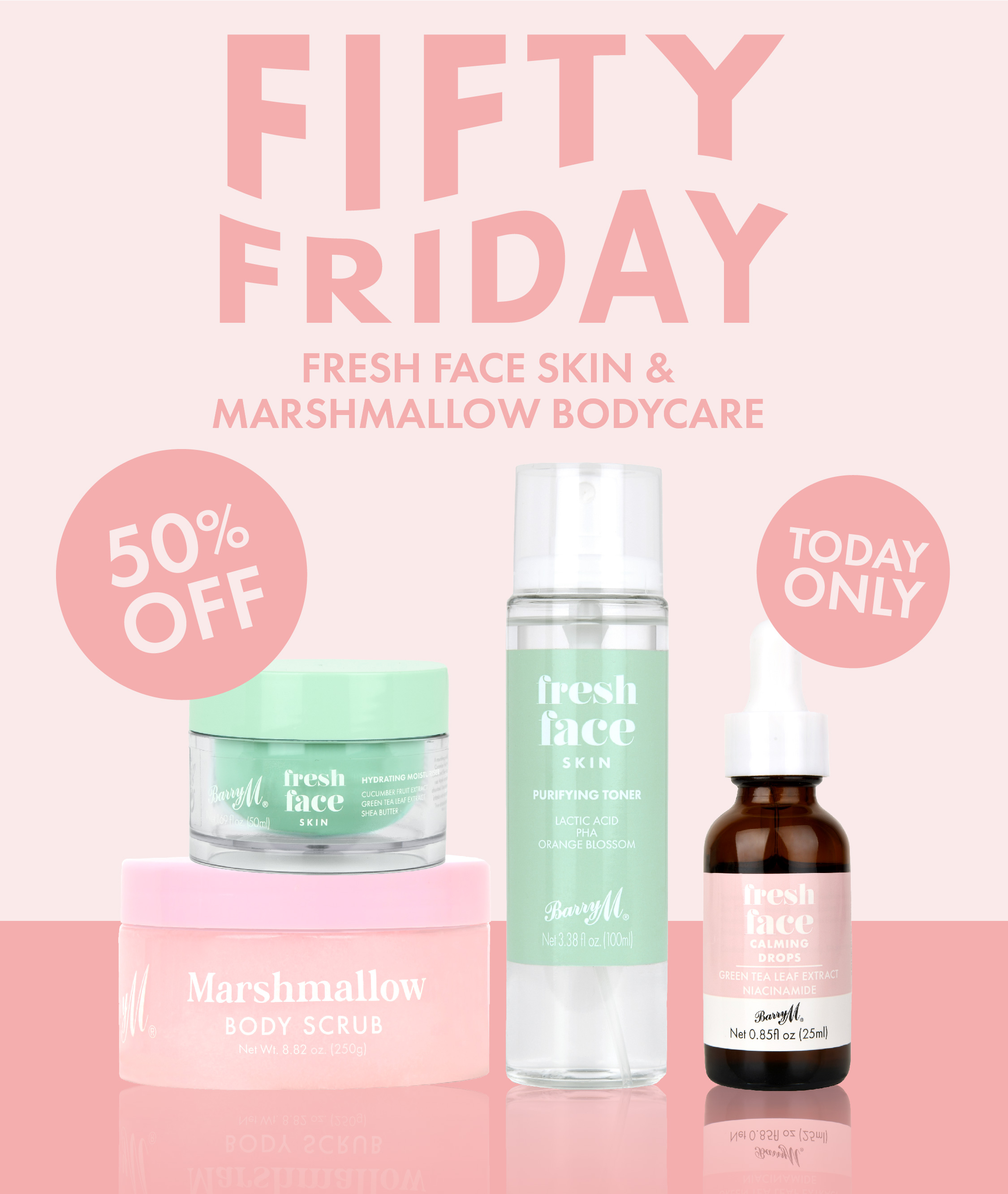 FIFTY FRIDAY - 50% OFF
