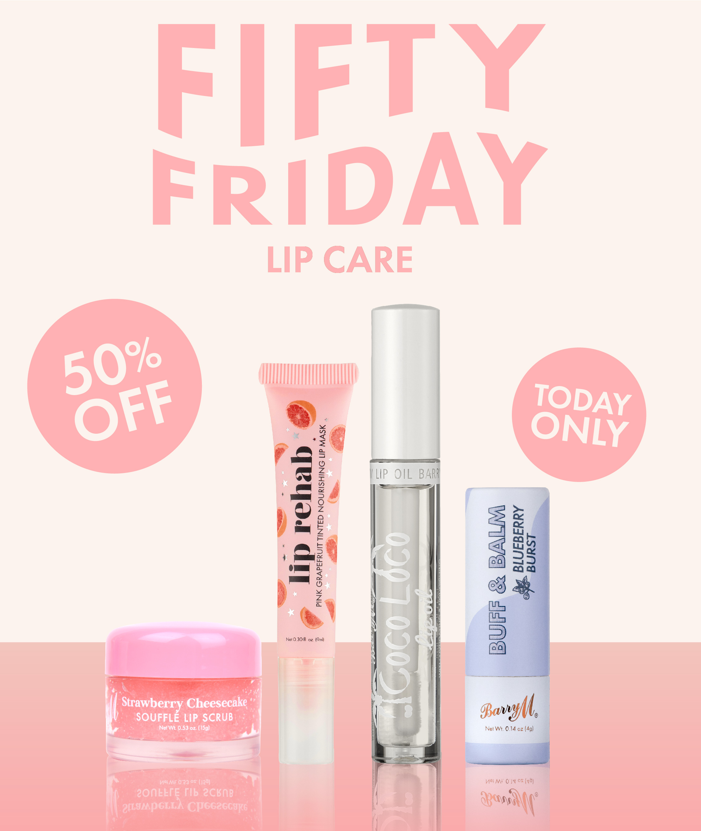 FIFTY FRIDAY - 50% OFF