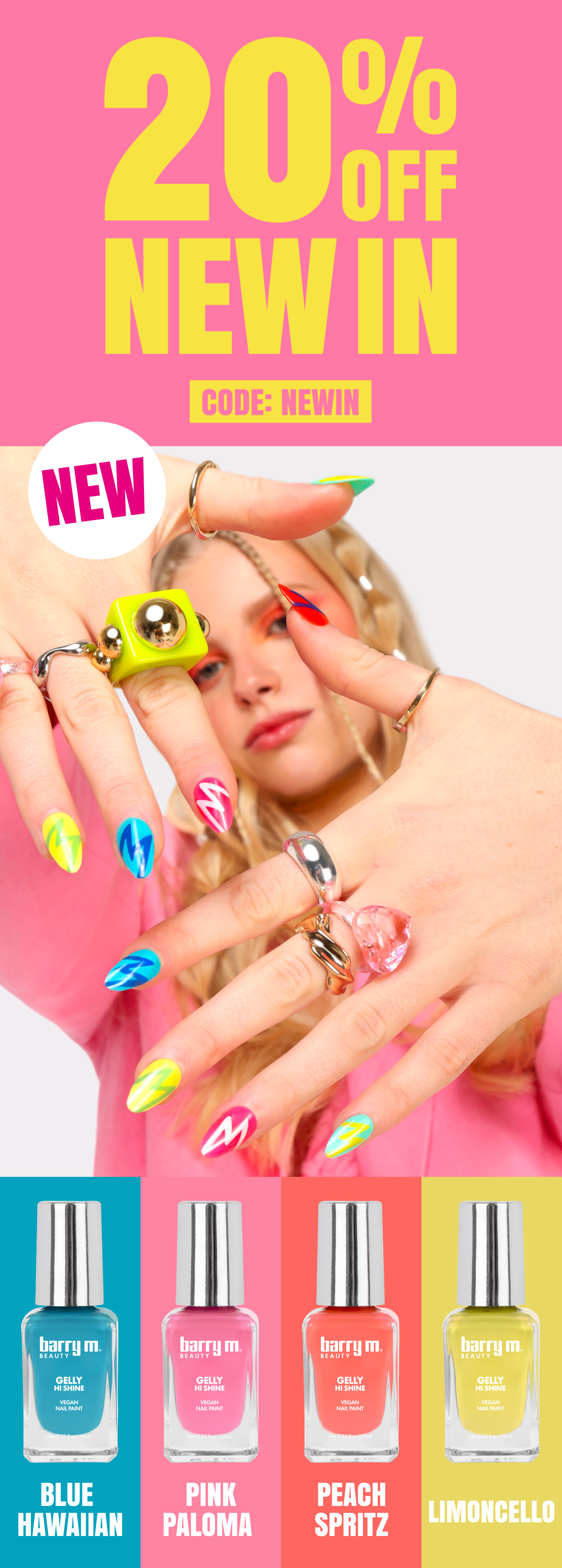 20% OFF NEW IN