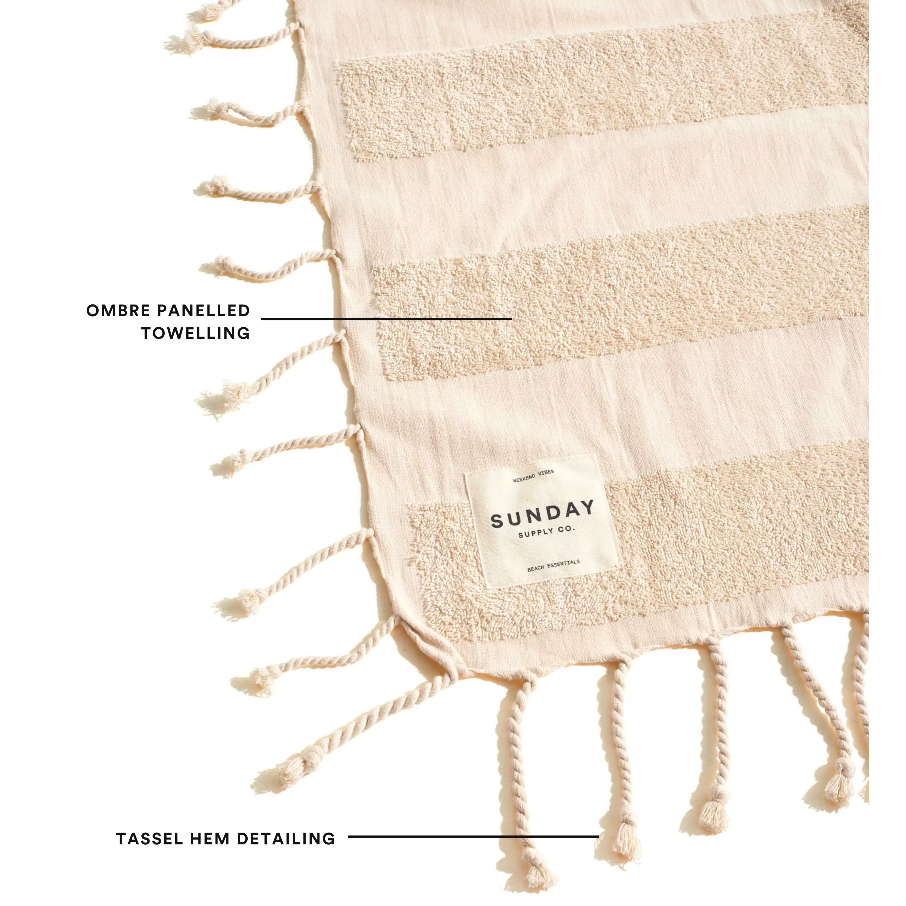 PRE ORDER NOW Beach Blankets & Towels Sunday Supply Co