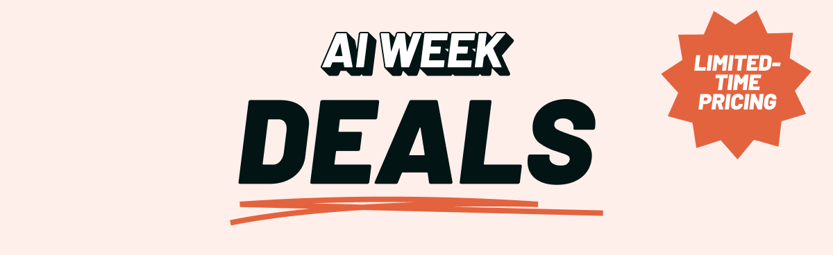 AI Week deals