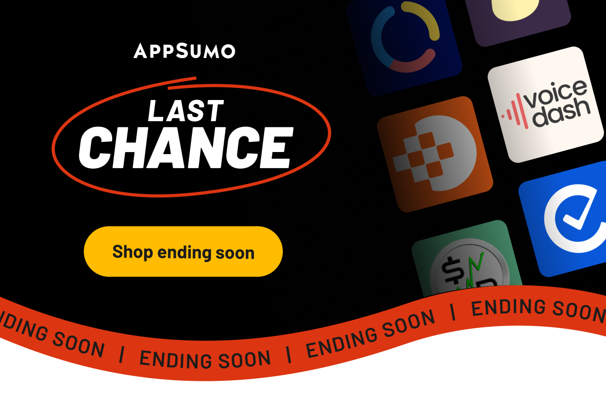Last chance. Shop now. ending soon. 
