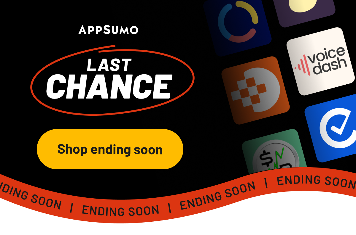 Last chance. Shop now. ending soon. 