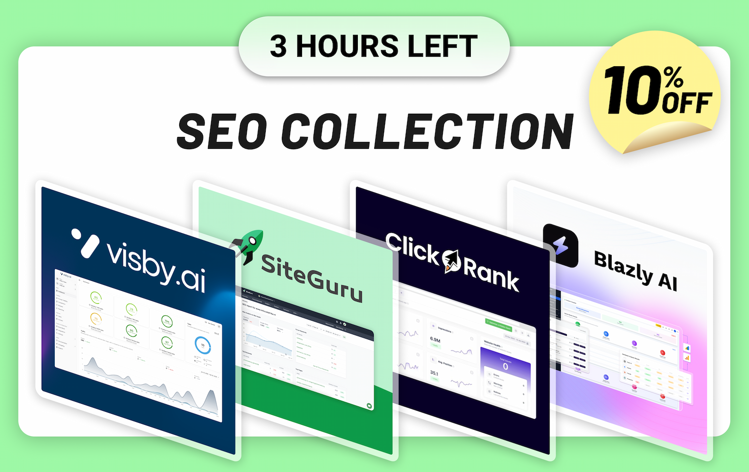 3 hours left of SEO Collection 10% off