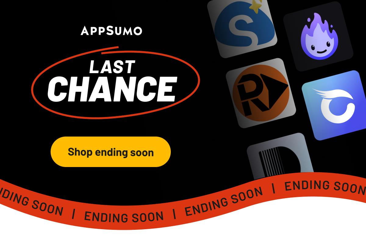 Last chance. Shop now. ending soon. 