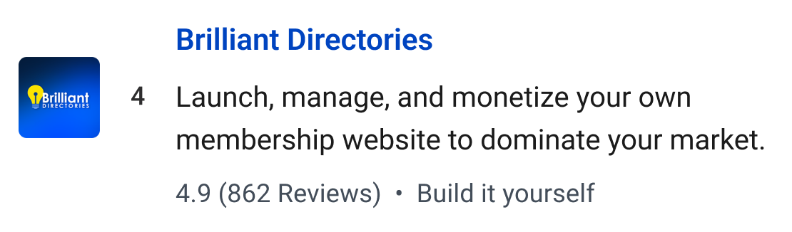 Brilliant Directories: Launch, manage, and monetize your own membership website to dominate your market.