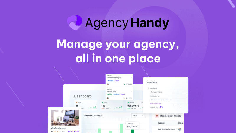 Agency Handy: Manage your agency all in one place