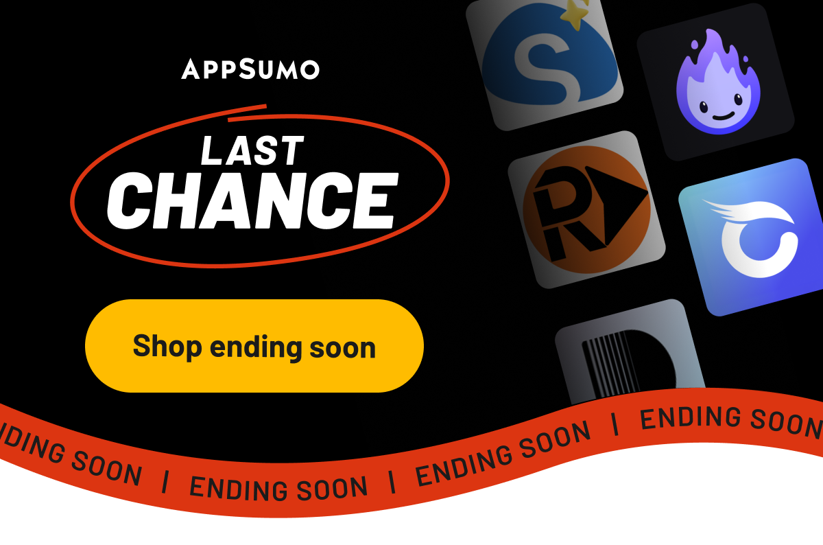 Last chance. Shop now. ending soon. 