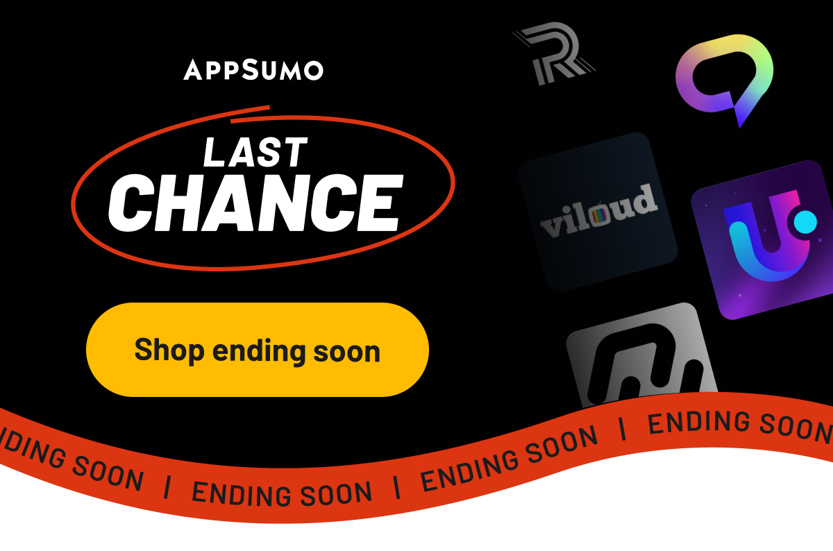 Last chance. Shop now. ending soon. 