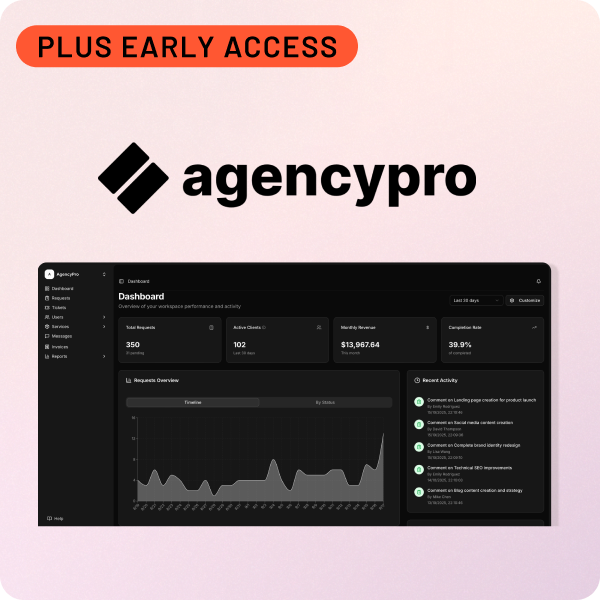 Shop AgencyPro (Plus Early Access)