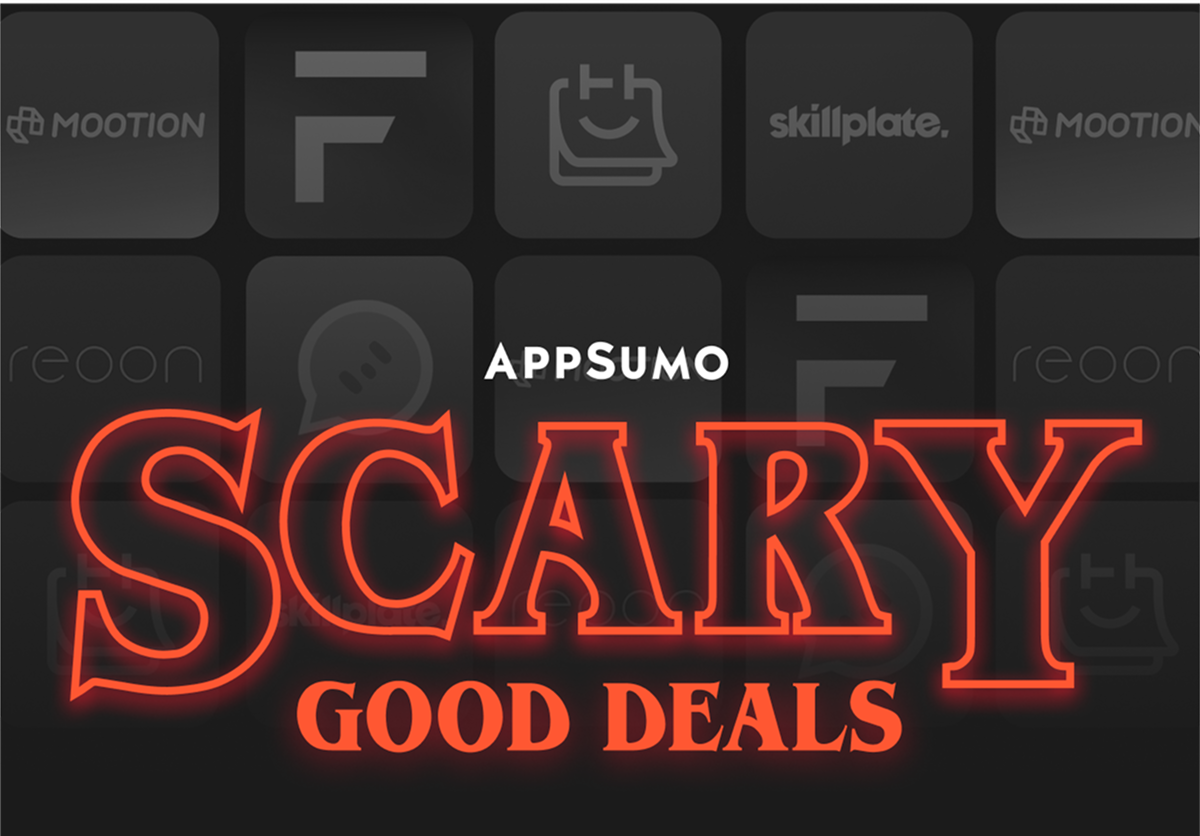 AppSumo: Scary good deals