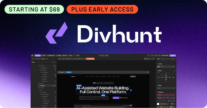 Shop Divhunt (starting at $69, Plus Early Access)