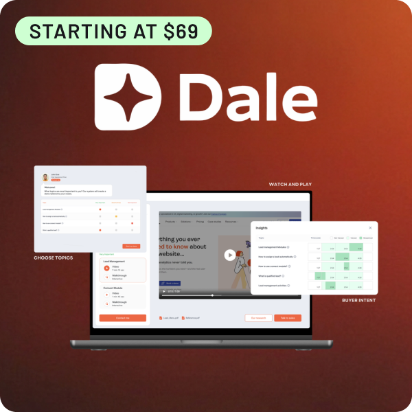 Shop Dale (Starting at $69)