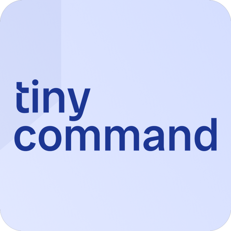 Shop TinyCommand
