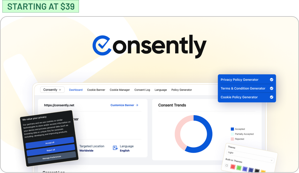 Shop Consently (starting at $39)