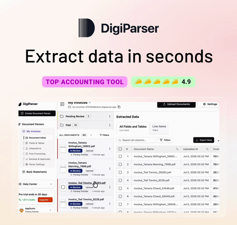 Check out DigiParser