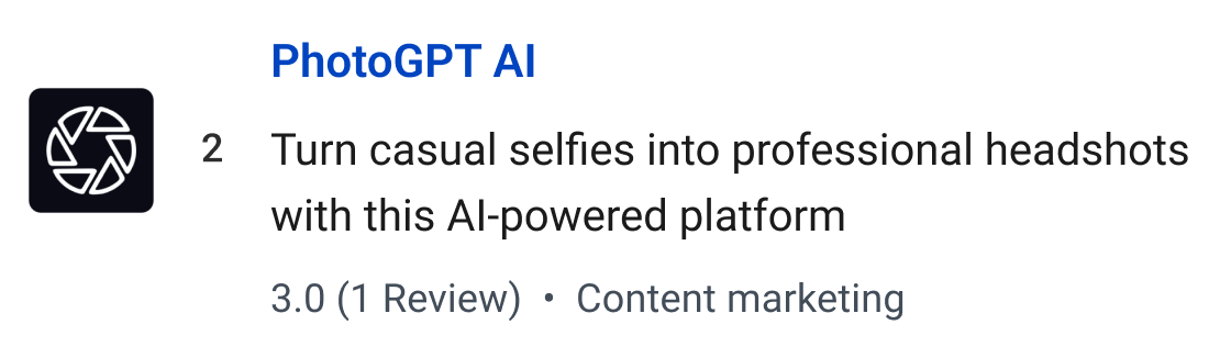 PhotoGPT AI: Turn casual selfies into professional headshots with this AI-powered platform