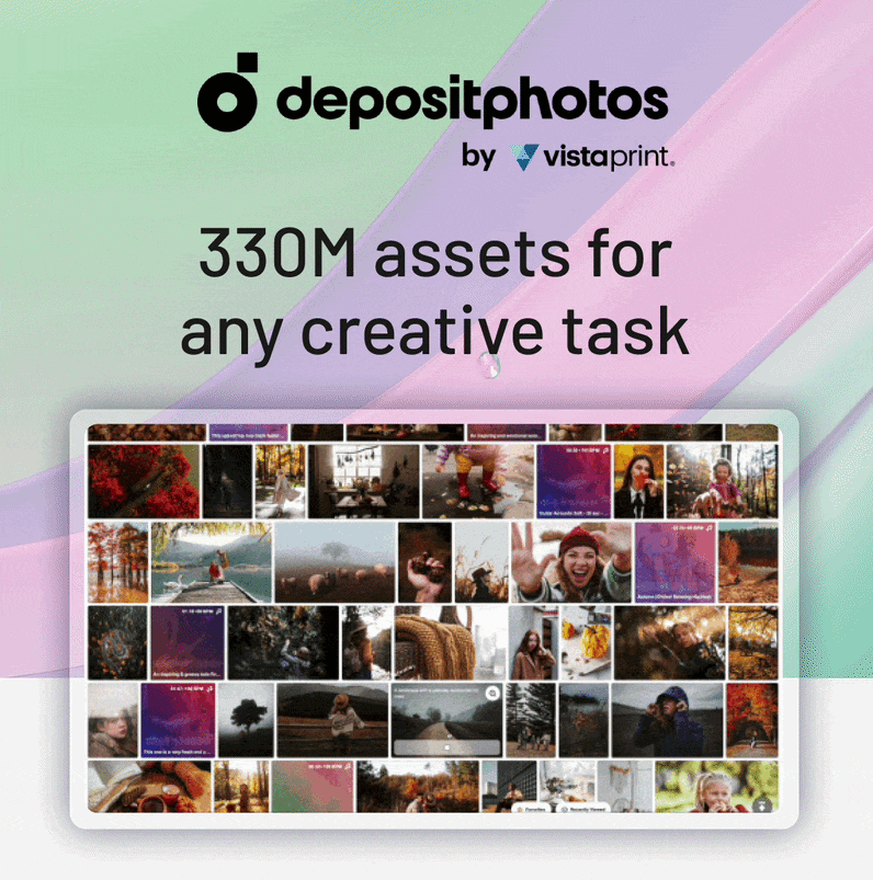 DepositPhotos: 330M assets for any creative task.