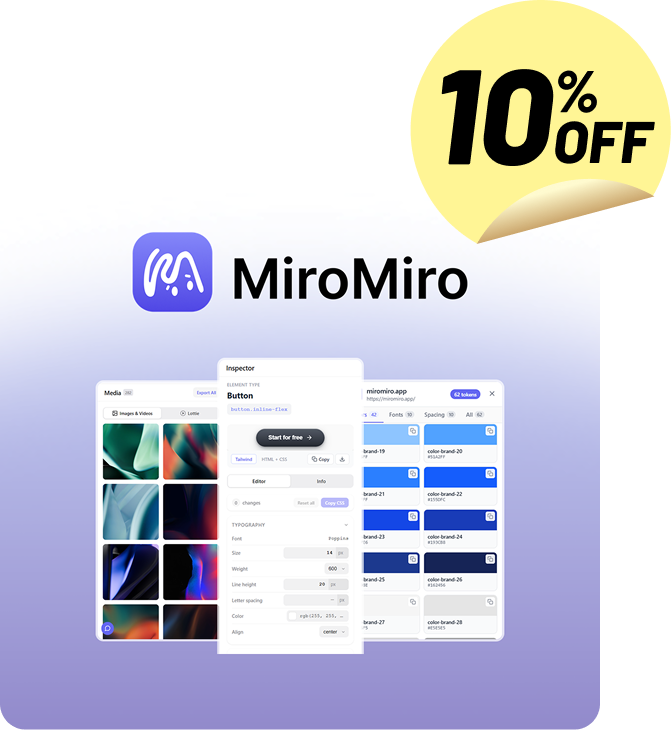 Shop MiroMiro (10% off)