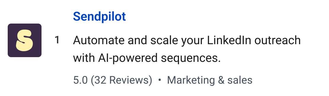 Sendpilot: Automate and scale your LinkedIn outreach with AI-powered sequences.